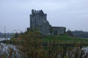 I actually have no clue whether the Castle Rackrent looked anything like this at all. For all I know, it might've just been a really big house. But, hey, look! A castle in Ireland! It fits! Because I said so.